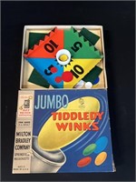 1962 Jumbo Tiddly Winks Game Milton Bradley