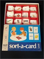 Milton Bradley Sort-a-Card 1963