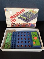 Vintage Milton Bradley Numbers Up Game