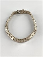 Silver bracelet, vintage, weight is 14 grams