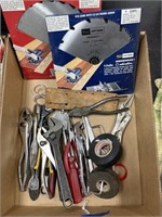 Circular Saw Blades Pliers Screwdrivers