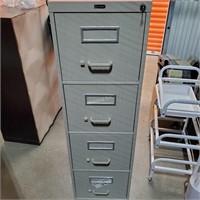 4 Drawer  filing cabinet with keys