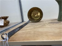 Brass Ladle-dented 18"L