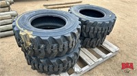 4 Skid Steer Tires 12-16.5