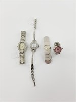 Lot with several working watches including a windu