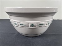 Longaberger Woven Traditions Green Large Bowl