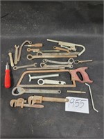 Wrenches, Saw, etc