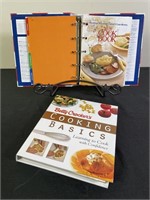 Cook Books & Wrought Iron Easel (3)
