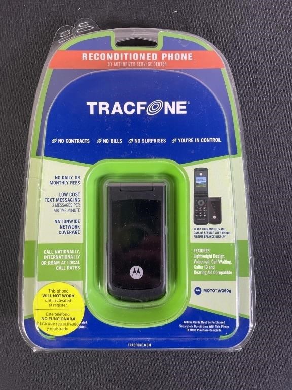 Tracphone Prepaid Cellphone - NIB