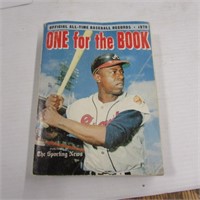 1970 ONE FOR THE BOOK-BASEBALL RECORDS BOOK