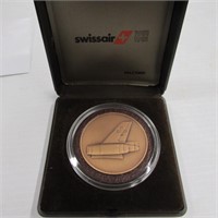 SWISSAIR 50 YEAR MEDALLION