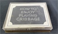 Vintage ‘How To Enjoy Playing Cribbage' Set