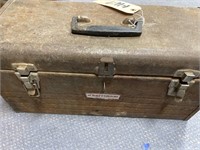 Craftsman Metal Tool Box w/some Contents