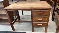 Wooden Desk (42"W x 23"D x 31"H).  NO SHIPPING