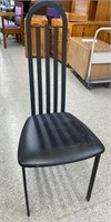 Metal Frame Dining Chair.  NO SHIPPING.  *LY