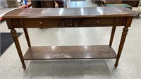 Pressboard Console Table (52"W x 14"D x