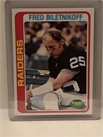 Vintage Fred Biletnikoff Football Card #415