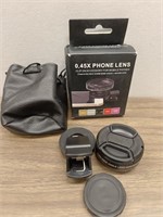 0.45X PHONE LENS CLIP ON ACCESSORY FOR MOBILE
