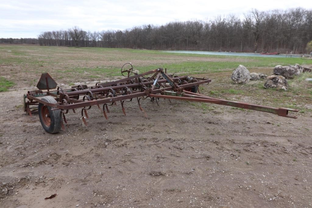 14 Ft Field Cultivator with Rolling Baskets