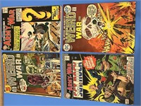 Lot of (4) Vintage Comic Books