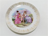 Three Crown China Germany Cherub Plate AUB1