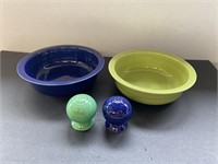 (4) Pieces Vintage Fiestaware
