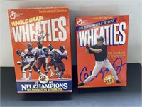 (2) Boxes Wheaties (Redskins & Ripken)