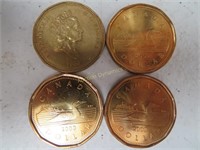 Four, Canada Dollar Coins