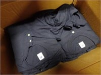 Russell 2 Button Henley Shirt - 108x Navy -
