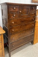 Antique Fumed Oak Gentleman's Dresser (40"W x