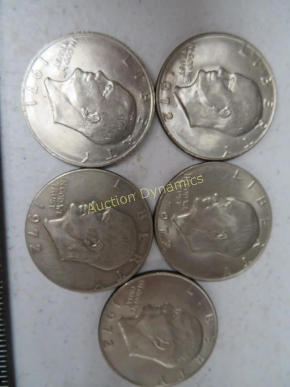 Five, Eisenhower Dollars