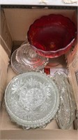 Assorted Glass Dishes. NO SHIPPING.