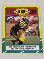 Vintage Eric Dickerson Football Card #2