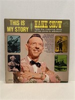Vintage DOUBLE Record Album - Hank Snow This is