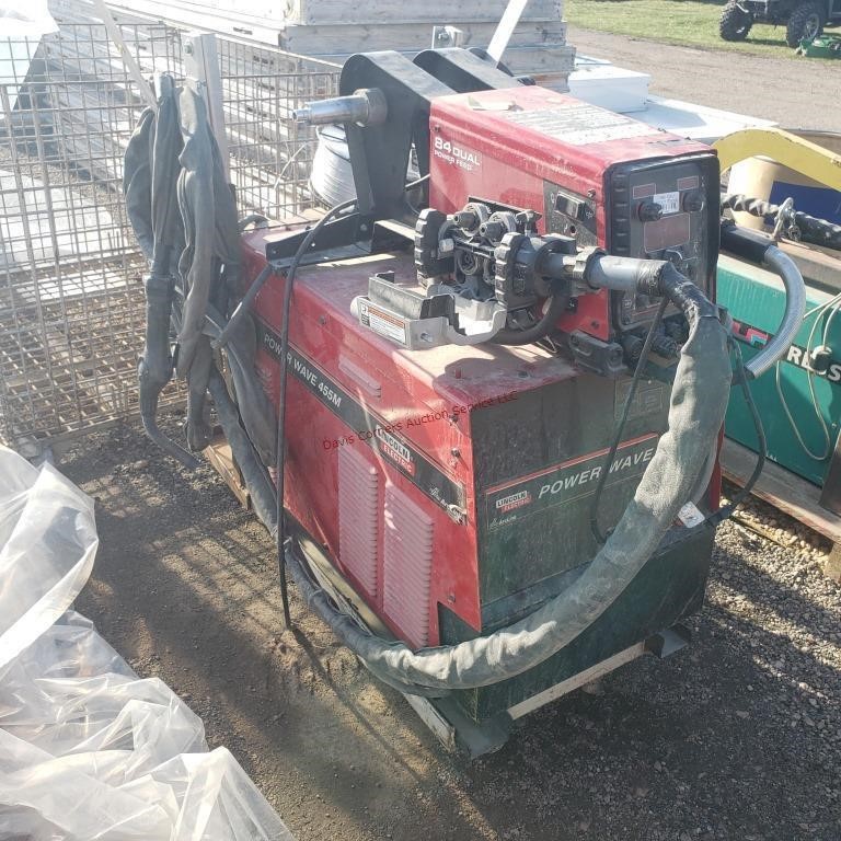 Lincoln Power Wave 455M Wire Feed Welder