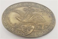 (NO) Anheuser Busch Budweiser Belt Buckle (2-1/2"