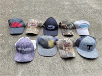 (9) Assorted Hats