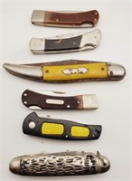 (ZR) Pocket Knives - Old Timer, Sabre, Camp Knife