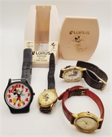 (ZR) Walt Disney Wrist Watches - Mickey Mouse,