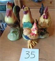Set of Chickens
