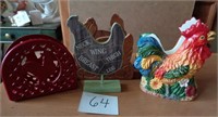Chicken Napkin Holders and More