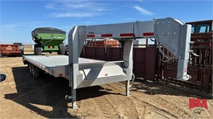 Unused 2021 MHEBY GN15.9K 24½ x 8½'  Equip Trailer