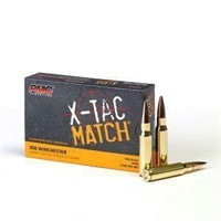 PMC X-TAC Match .308 Winchester Rifle Ammo - 168 G