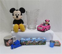 Walt Disney / Mickey Mouse Lot - Pitcher / Truck