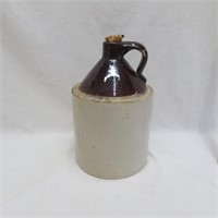 Stoneware Crock Shoulder Jug - Primitive - Antique