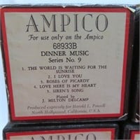 Player Piano Rolls - Ampico - 20 Rolls original