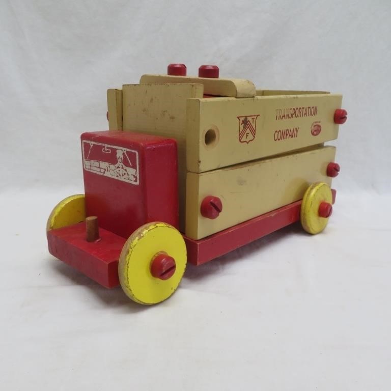 American Teach N Fun Toys - Transportation Truck
