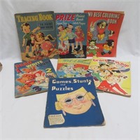 Children's Coloring / Paint Books (7) - Vintage