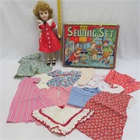 Sweet Sue Hard Plastic Doll w / Orig Clothing 19"