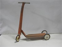 Vtg 1950's Training Scooter 25" Tall Works